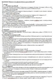 Specyfikacja techniczna